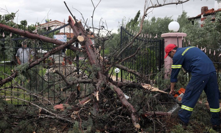 Гърция се възстановява от бурята, отнела 7 живота (СНИМКИ) - Tribune.bg