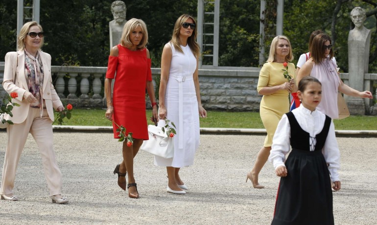 Културна програма: Докато тече Г-7, жените на световните лидери разгледаха Биариц (ГАЛЕРИЯ) - Tribune.bg
