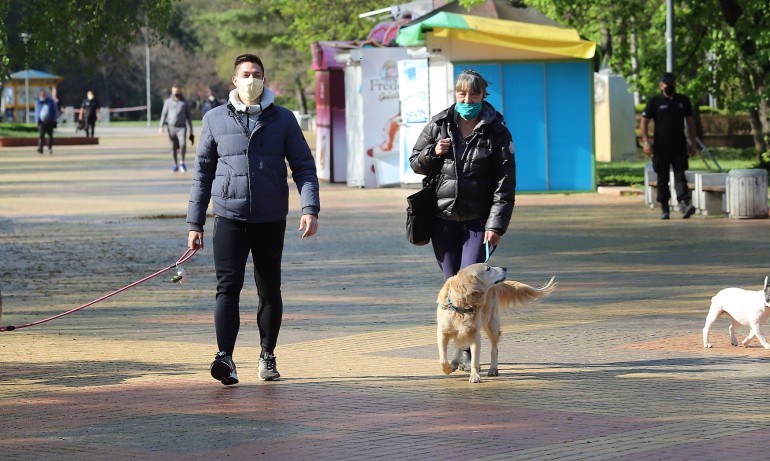 На разходка в парка при пандемия (СНИМКИ) - Tribune.bg