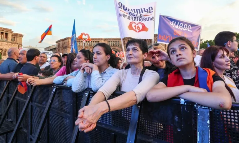 Армения гласува на ключови избори за курса между Русия и Запада - Tribune.bg