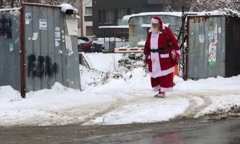 Дядо Коледа – забелязан да се разхожда из София - Tribune.bg