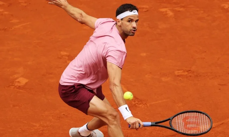 Григор Димитров отстъпи пред Харис още на старта в Мадрид - Tribune.bg