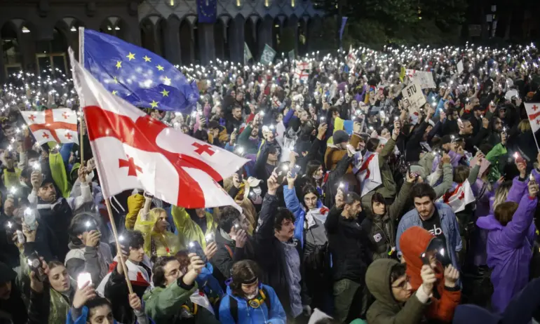 Многохилядни протести отново заляха Тбилиси