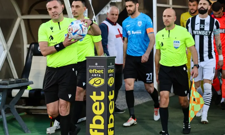 Реферът Никола Попов отново отряза Черно море на Лаута - Tribune.bg