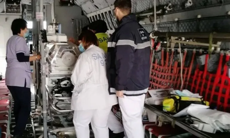 ВВС помогнаха за транспортирането на тримесечно бебе за лечение във френска болница - Tribune.bg
