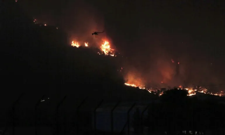 Пожарът в района на Нимфеа в Гърция е овладян - Tribune.bg