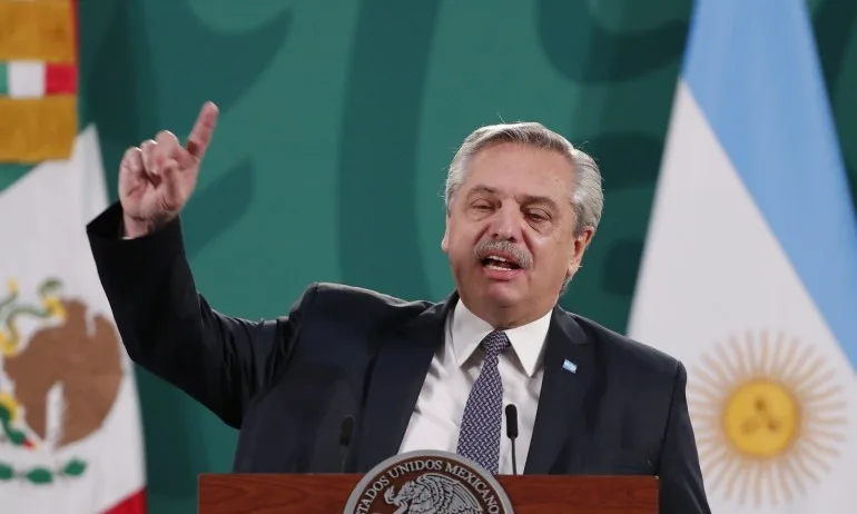 На рождения си ден: Президентът на Аржентина с положителен тест за COVID - Tribune.bg