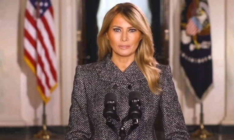 Мелания прощално: Беше най-голямата чест в живота ми да служа като първа дама на САЩ - Tribune.bg