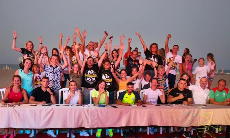 Български шампиони с открита тренировка за деца на плажа в Камчия - Tribune.bg