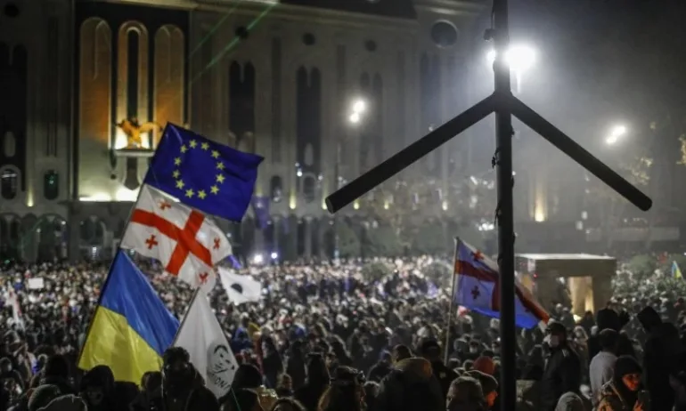 Въпреки протестите: Премиерът на Грузия изключва повторно провеждане на оспорвания вот - Tribune.bg