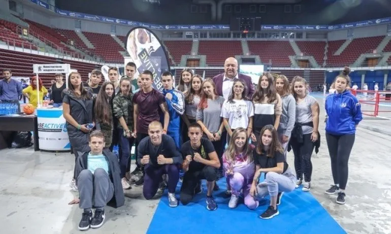 Кралев: Огромен интерес сред учениците към спортния панаир #BeActiveFair - Tribune.bg