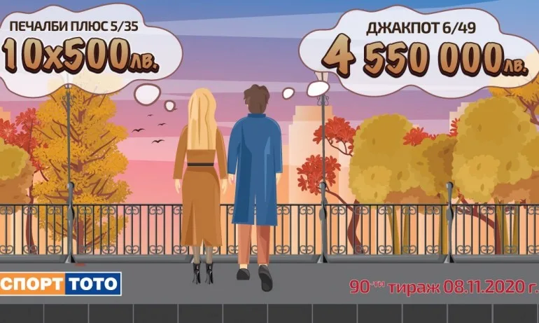 Над 8 250 000 лева могат да бъдат спечелени тази неделя в тотото - Tribune.bg