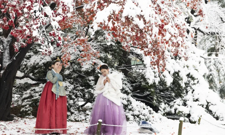 Необичайно: Сеул се покри със сняг, какъвто не е виждан от над 100 години (СНИМКИ) - Tribune.bg