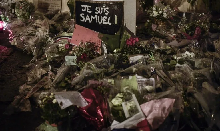 Седем души на съд заради убийството на учителя Самюел Пати - Tribune.bg