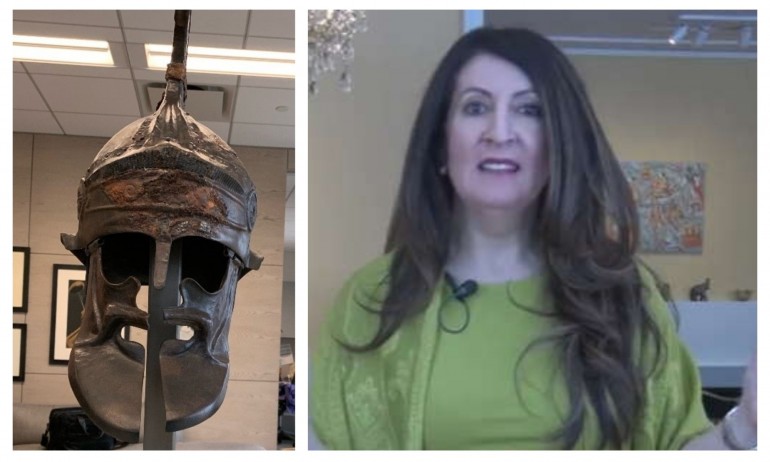 САЩ ни върнаха древен шлем, предполага се, че е на Филип Македонски - Tribune.bg