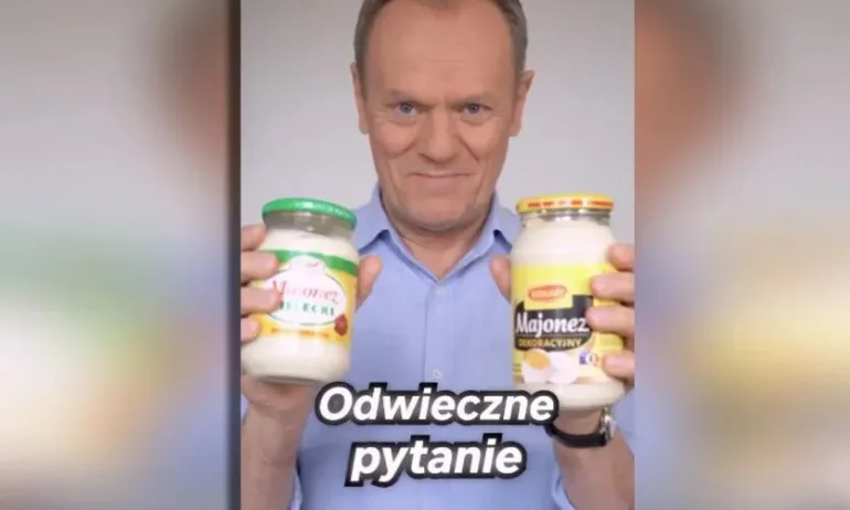 Доналд Туск приготвя салата с два вида майонеза и зове: По-добре е да обединяваме, отколкото да разделяме (ВИДЕО) - Tribune.bg