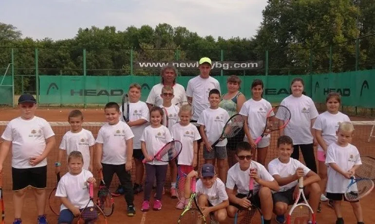 Заключителни тренировки по програмата Тенисът - спорт за всички в Харманли - Tribune.bg