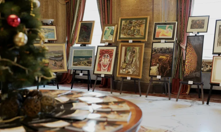 Миналата седмица зимните и коледните търгове на Artmark донесоха впечатляващ