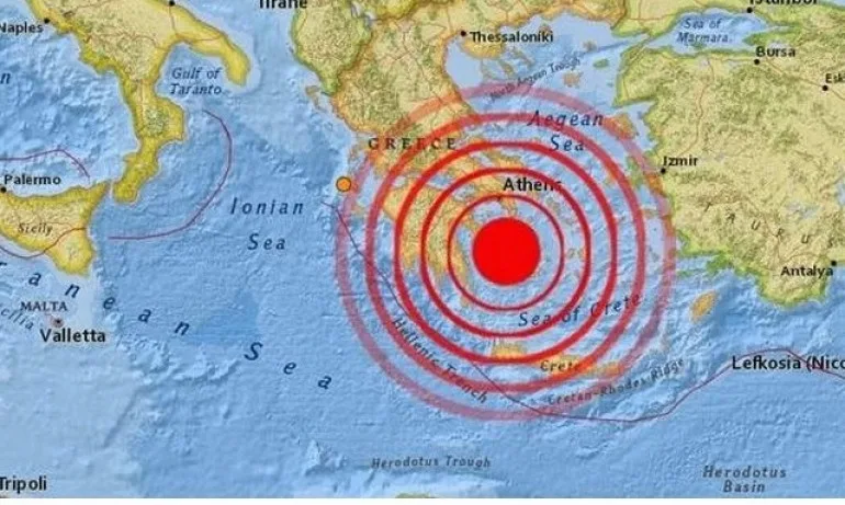 Две силни земетресения разлюляха Гърция - Tribune.bg