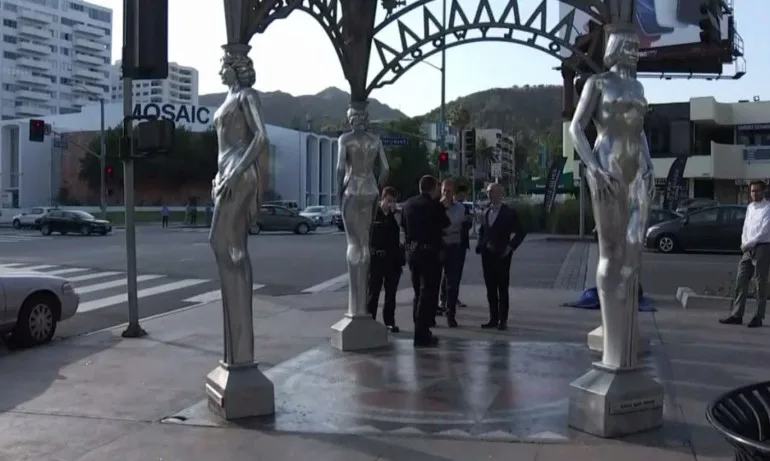 Откраднаха статуята на Мерилин Монро в Холивуд - Tribune.bg