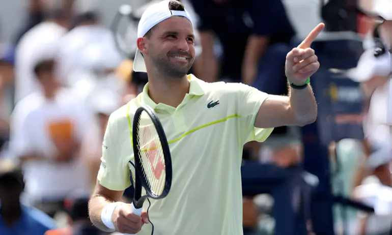 Григор Димитров е осминафиналист на US Open без загубен сет - Tribune.bg