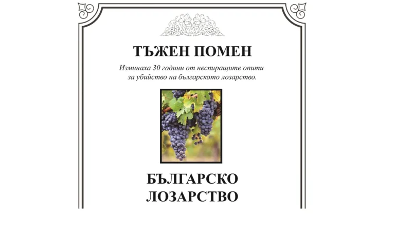Лозарите излизат на протест, направиха некролог на българското лозарство - Tribune.bg