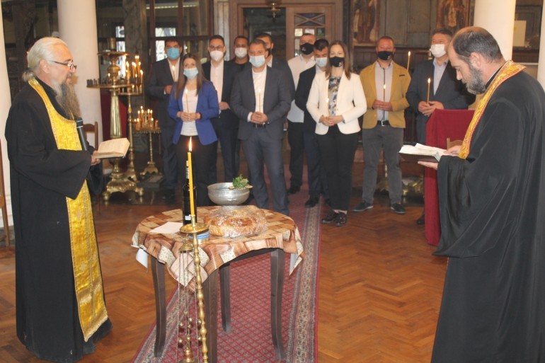 ГЕРБ-СДС откри кампанията си в Хасково с водосвет