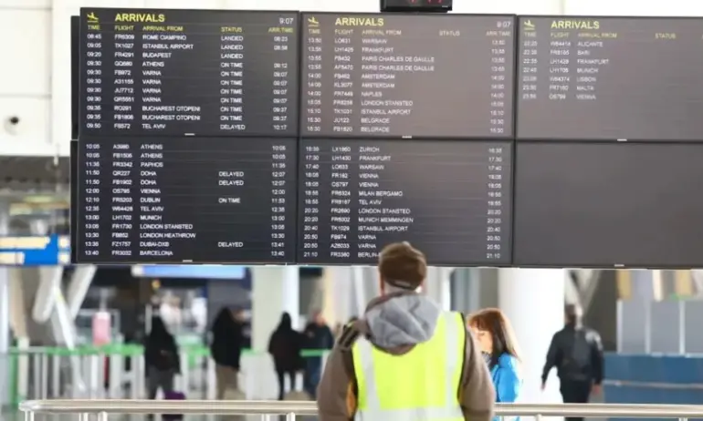 Леден дъжд отмени полети на летище Франкфурт - Tribune.bg