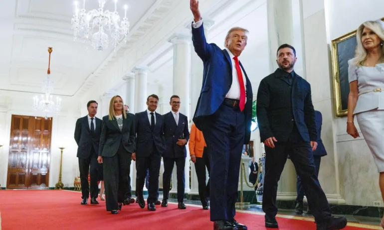 След успешната среща във Вашингтон: Следваща крачка - среща между Зеленски и Путин - Tribune.bg