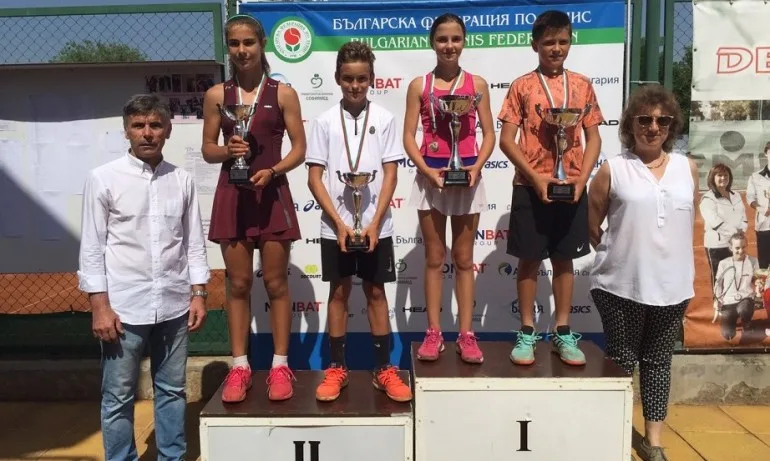 Александър Василев и Росица Денчева – шампиони на Държавното лично първенство до 12 г. - Tribune.bg