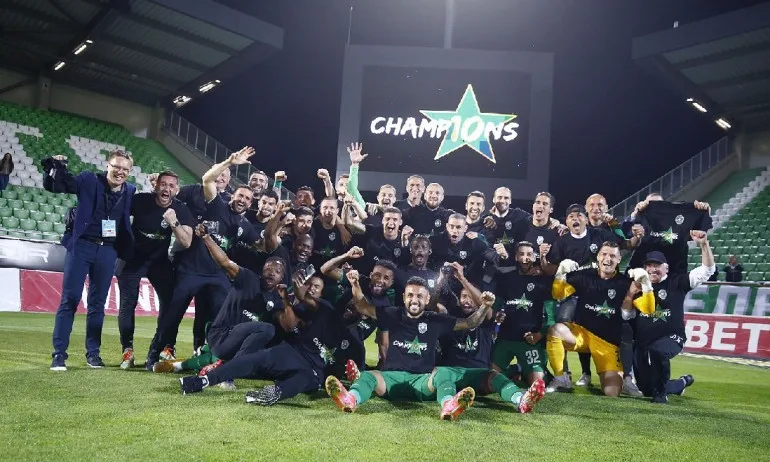 Лудогорец е шампион за 10-ти пореден път - Tribune.bg