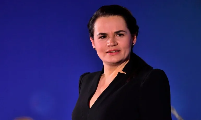 Министрите на външните работи на ЕС разговарят с опозиционния кандидат за президент на Беларус Светлана Тихановская - Tribune.bg