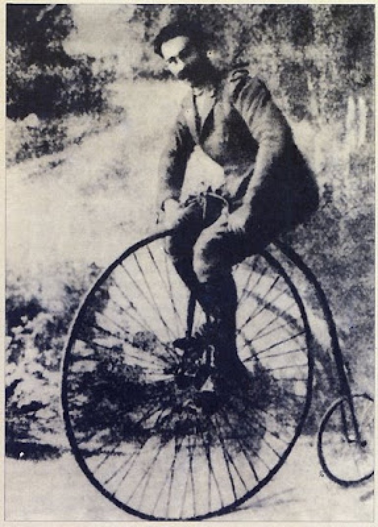 Първият велосипед в София -1883 г.