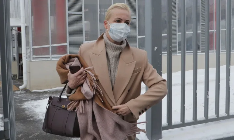 Кремъл отказа да отговори на призива на съпругата на Навални да го освободят по медицински причини - Tribune.bg