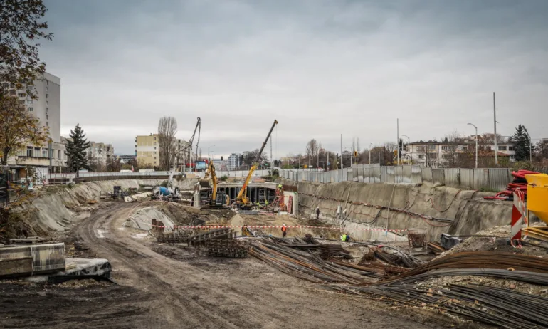 Строителството на метрото през район Подуяне върви по график - Tribune.bg