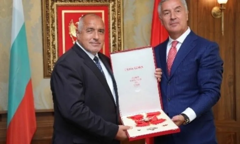 Борисов с орден Черна гора - Tribune.bg