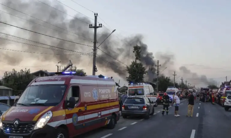 10 души са в много тежко състояние след взрива на бензиностанция в Румъния - Tribune.bg