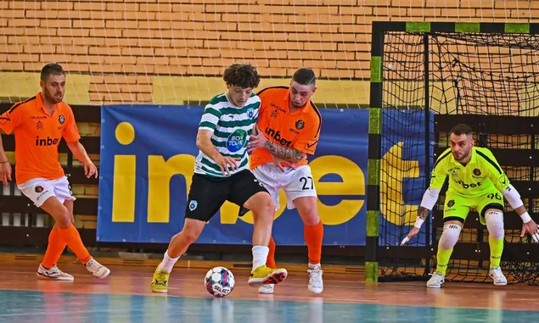 Черно море приема Амиго Северозапад в първия финал на Националната лига по футзал - Tribune.bg