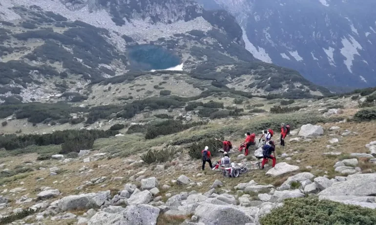 Ранена туристка в Пирин вдигна на крак планиските спасители. Изпратен е и хеликоптер - Tribune.bg