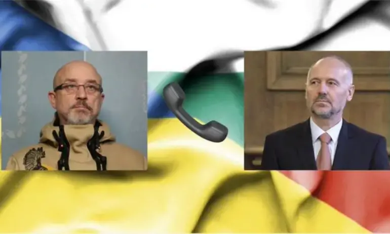 Военният министър на Украйна: Благодарни сме на България за подкрепата - Tribune.bg