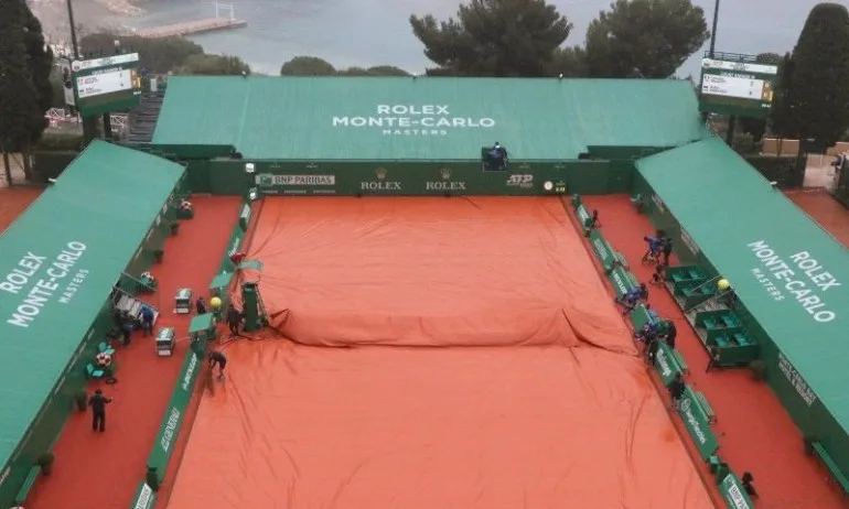 Дъжд прекъсна тенис турнира в Монте Карло - Tribune.bg