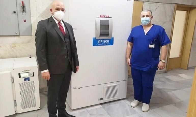 ВМА с последно поколение фризери за ваксини срещу COVID-19 - Tribune.bg