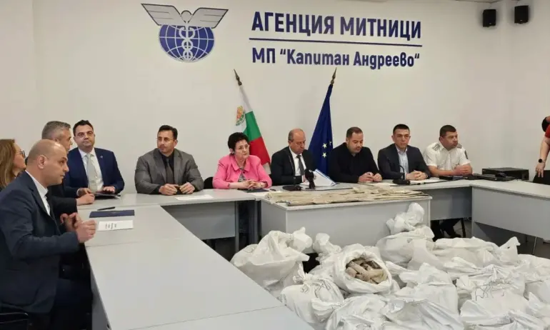 Калин Стоянов: Спряхме рекордно количество наркотик (СНИМКИ) - Tribune.bg