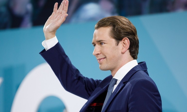 Бившият канцлер на Австрия Себастиан Курц потвърди официално на пресконференция,