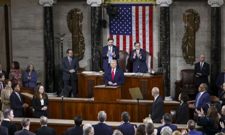 Доналд Тръмп произнесе годишната си реч За състоянието на съюза - Tribune.bg