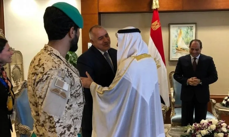 Премиерът Бойко Борисов се срещна с престолонаследника на Абу Даби шейх Мохамед бин Зайед Ал-Нахаян - Tribune.bg
