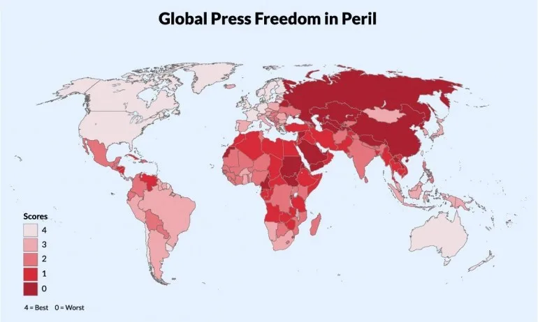 Фрийдъм хаус нареди България сред страните висока свобода на медиите - Tribune.bg