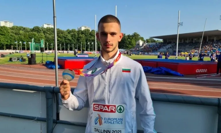 Български атлет стана европейски вицешампион: Можех да спечеля и титлата - Tribune.bg