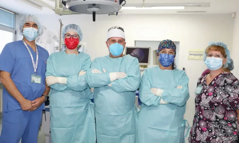 Рядка операция на бебе извършиха УНГ-специалистите от ВМА - Tribune.bg