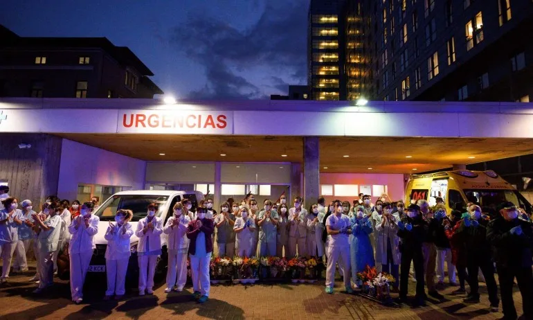 Covid-19 докара испанската здравна система на ръба на колапса - Tribune.bg